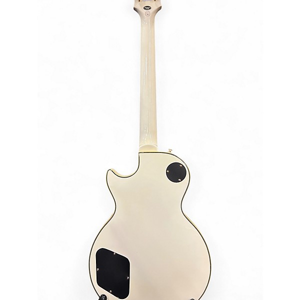 Used Epiphone Les Paul Custom Alpine White Solid Body Electric Guitar