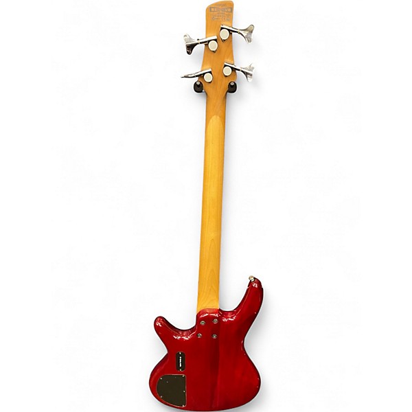 Used Ibanez GSR200 Candy Apple Red Electric Bass Guitar