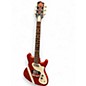 Used B.a. Ferguson fw-Flyweight Kindercore Red w White Stripe Solid Body Electric Guitar