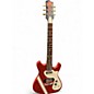 Used B.a. Ferguson fw-Flyweight Kindercore Red w White Stripe Solid Body Electric Guitar