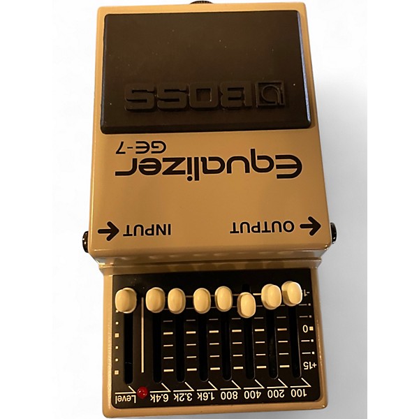 Used BOSS GE7 Equalizer Pedal