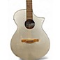 Used Ibanez AEWC10 Silver Metallic Acoustic Electric Guitar thumbnail