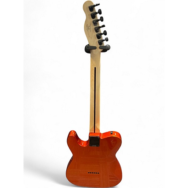 Used Squier Affinity Telecaster HH Metallic Orange Solid Body Electric Guitar