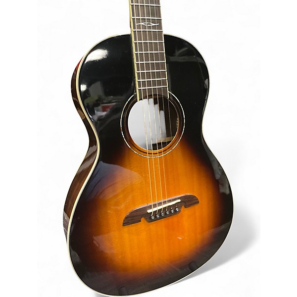 Used Alvarez AP70 Parlor 2 Color Sunburst Acoustic Guitar