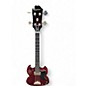 Used Epiphone EB0 Cherry Electric Bass Guitar thumbnail