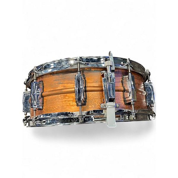 Used Ludwig 5X14 COPPER PHONIC  Copper Drum