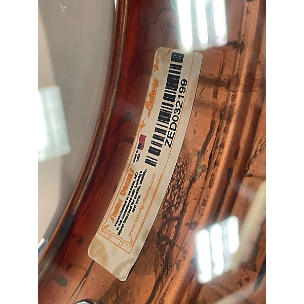 Used Ludwig 5X14 COPPER PHONIC  Copper Drum