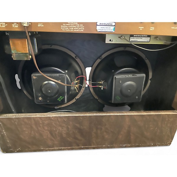 Vintage 1982 Acoustic G120 2X12 Guitar Combo Amp