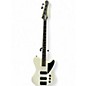 Used Schecter Guitar Research ultra bass Arctic White Electric Bass Guitar thumbnail