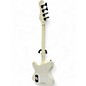 Used Schecter Guitar Research ultra bass Arctic White Electric Bass Guitar