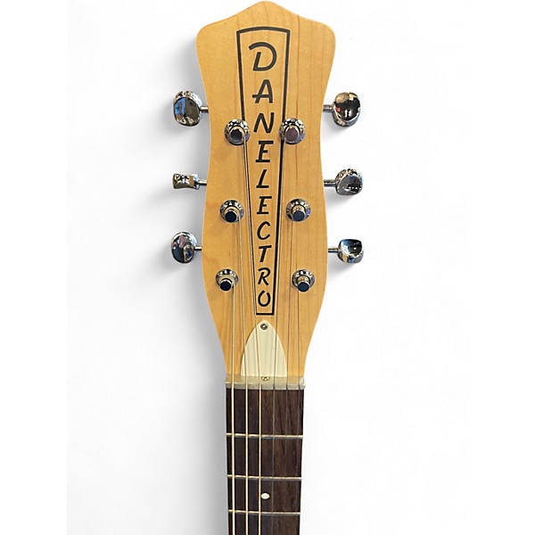 Used Danelectro Stock '59 Black Solid Body Electric Guitar