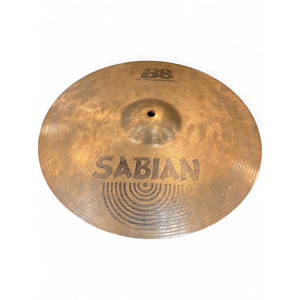 Used SABIAN 14in B8 Pro Hi Hat Pair Cymbal