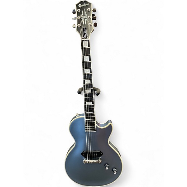 Used Epiphone JARED NICHOLS BLUES POWER LES PAUL Pelham Blue Solid Body Electric Guitar