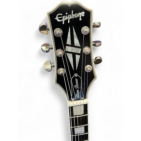 Used Epiphone JARED NICHOLS BLUES POWER LES PAUL Pelham Blue Solid Body Electric Guitar