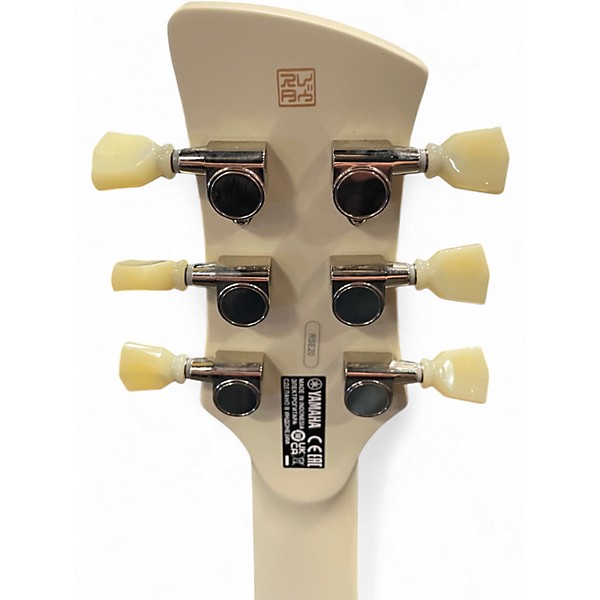 Used Yamaha RSE20 Vintage White Solid Body Electric Guitar