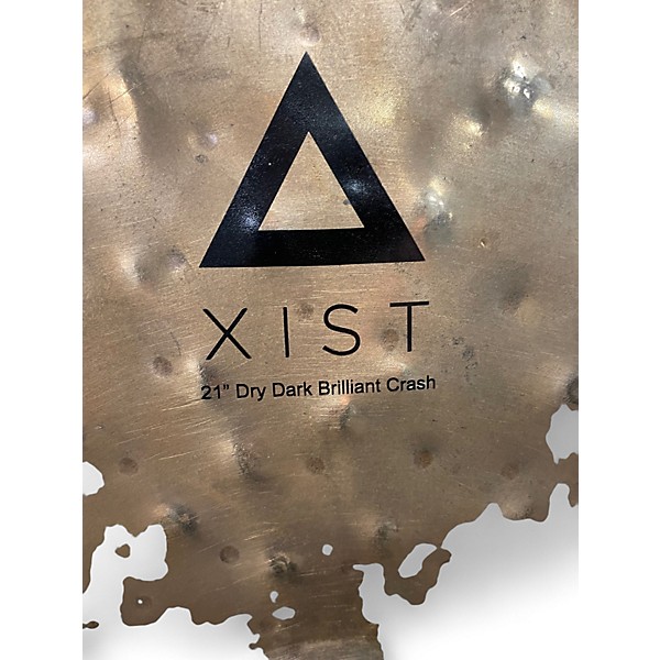 Used Istanbul Agop 21in XIST DRY DARK BRILLIANT CRASH  Cymbal