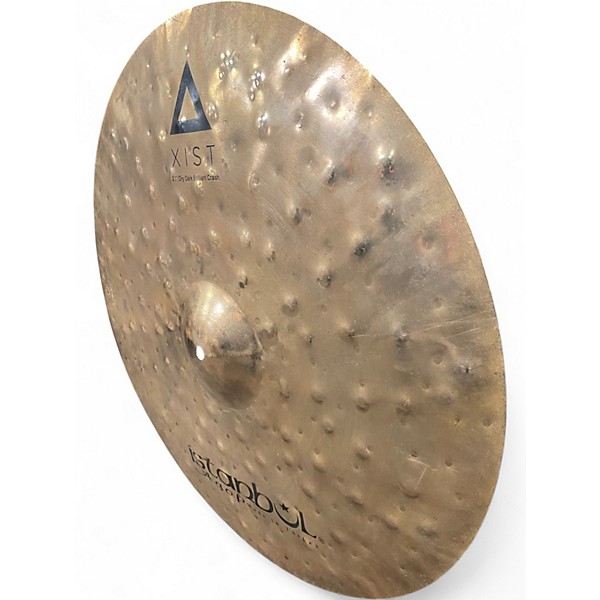 Used Istanbul Agop 21in XIST DRY DARK BRILLIANT CRASH  Cymbal