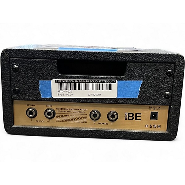 Used Friedman BE-MINI Solid State Guitar Amp Head