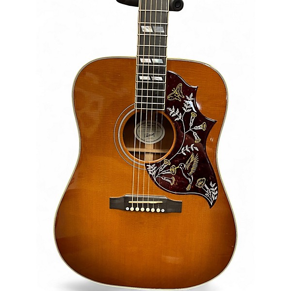 Used Gibson Hummingbird Heritage Cherry Sunburst Acoustic Electric Guitar