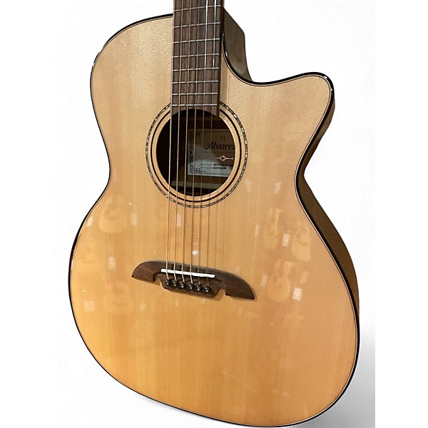 Used Alvarez AEG70CE Natural Acoustic Electric Guitar