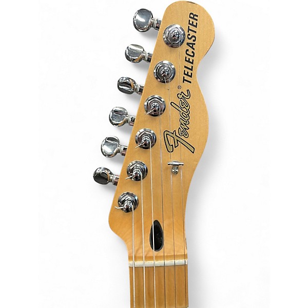 Used Fender Deluxe Nashville Telecaster White Blonde Solid Body Electric Guitar