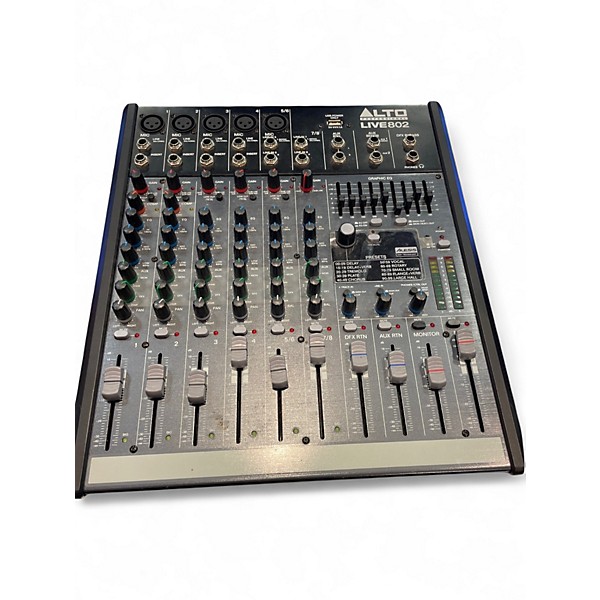 Used Alto live802 Unpowered Mixer