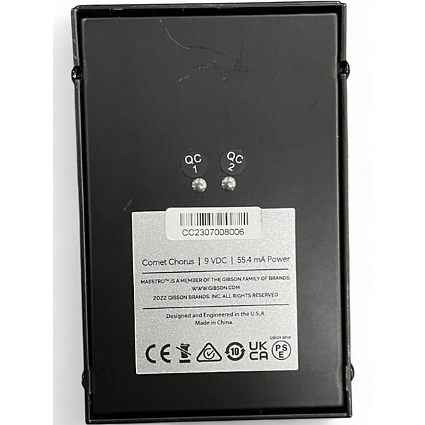 Used Maestro comet chorus Effect Pedal