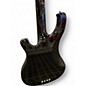 Used Schecter Guitar Research Stargazer BASS Black and White Electric Bass Guitar