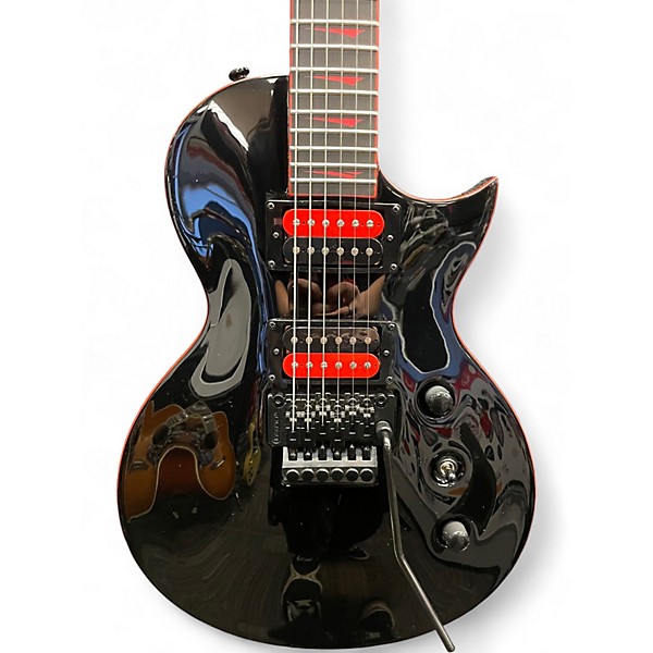 Used 2022 Kramer Assault Black Solid Body Electric Guitar