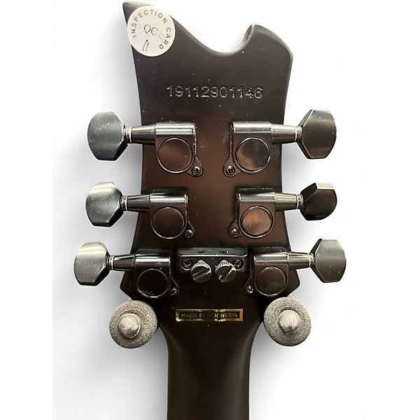 Used 2022 Kramer Assault Black Solid Body Electric Guitar