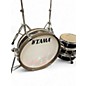 Used TAMA 4 Piece CLUB JAM PANCAKE KIT Black Drum Kit thumbnail