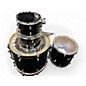 Used Pearl 4 Piece Export JET BLACK Drum Kit