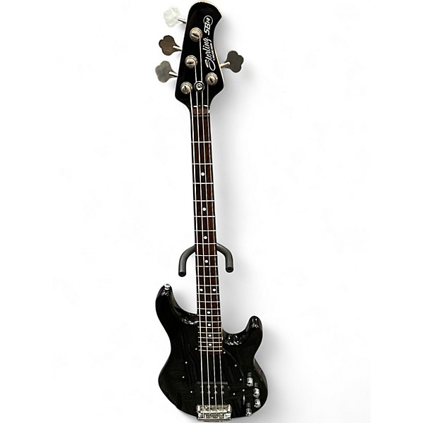 Used Sterling by Music Man SB14 Black Electric Bass Guitar