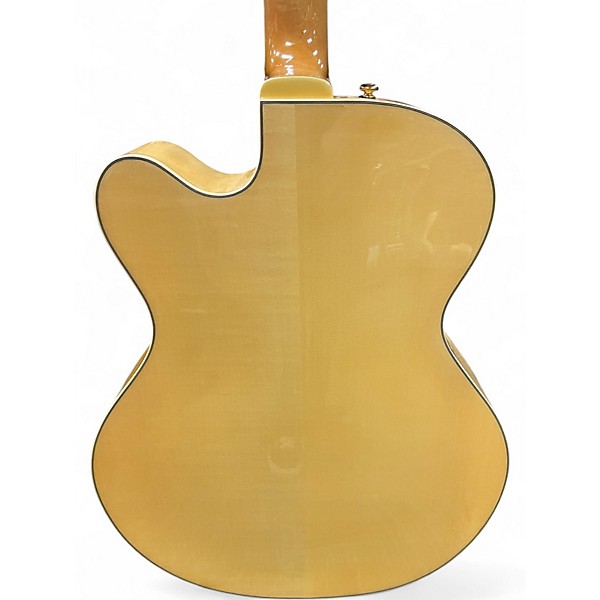 Used Washburn J6S Wes Montgomery Natural Hollow Body Electric Guitar