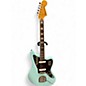 Used Squier 1960s Classic Vibe Jaguar Daphne Blue Solid Body Electric Guitar thumbnail