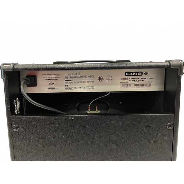 Used 2009 Line 6 Spider IV 30W 1x12 Guitar Combo Amp