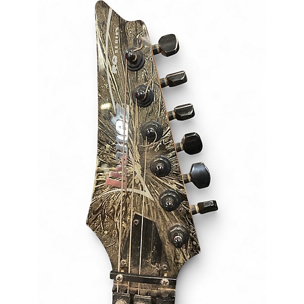 Used Ibanez RGR320S RGR Series ARCTIC SILVER BURST Solid Body Electric Guitar