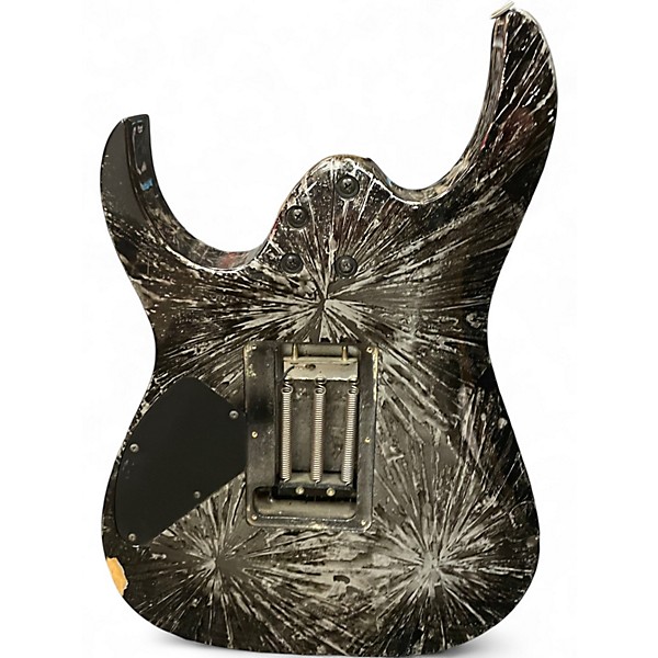 Used Ibanez RGR320S RGR Series ARCTIC SILVER BURST Solid Body Electric Guitar