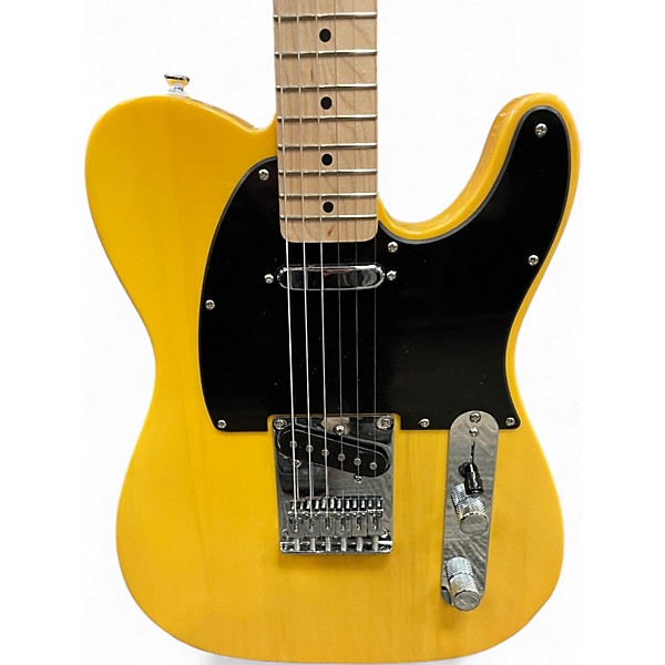 Used Squier SONIC TELECASTER Butterscotch Blonde Solid Body Electric Guitar