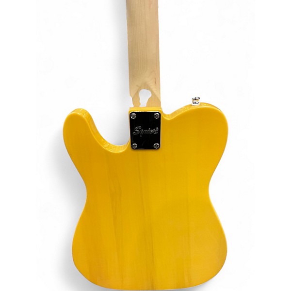 Used Squier SONIC TELECASTER Butterscotch Blonde Solid Body Electric Guitar