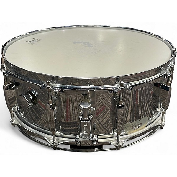 Used Pearl 14in Steel Shell Chrome Drum
