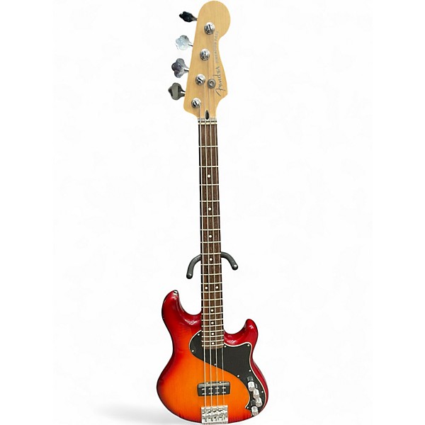 Used Fender Deluxe Dimension Bass IV 2 Color Sunburst Electric Bass Guitar