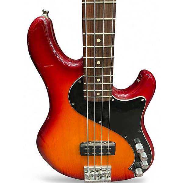 Used Fender Deluxe Dimension Bass IV 2 Color Sunburst Electric Bass Guitar