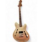Used Fender Starcaster Satin Shoreline Gold Hollow Body Electric Guitar thumbnail