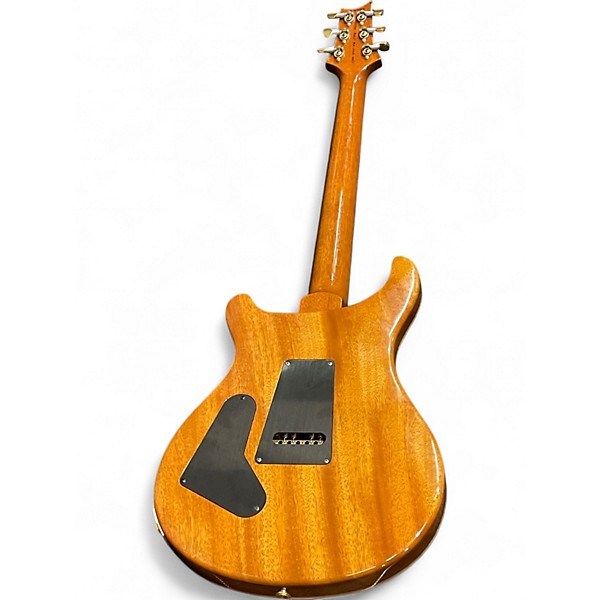 Used PRS Wood Library Custom 24 10 Top Brazilian Fret Board Charcoal Solid Body Electric Guitar