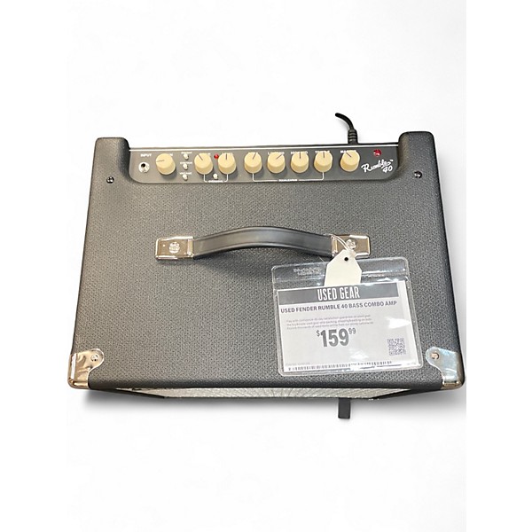 Used Fender RUMBLE 40 Bass Combo Amp