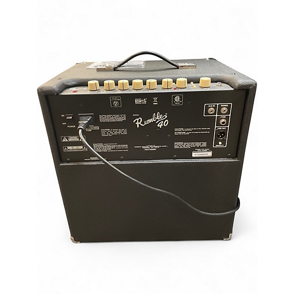 Used Fender RUMBLE 40 Bass Combo Amp