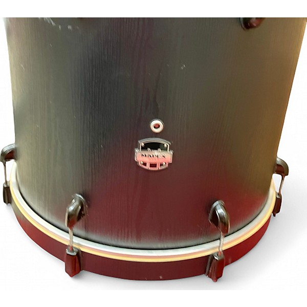 Used Mapex 5 Piece Mars Matte Black Drum Kit