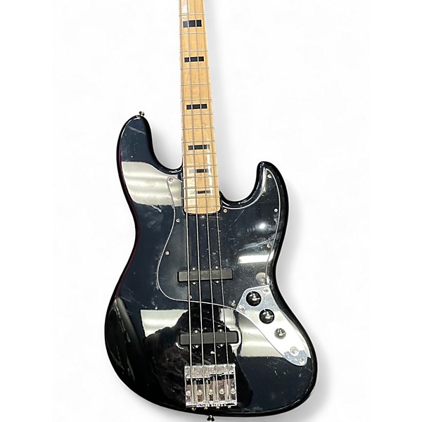 Used Fender Geddy Lee Signature Jazz Bass Black Electric Bass Guitar