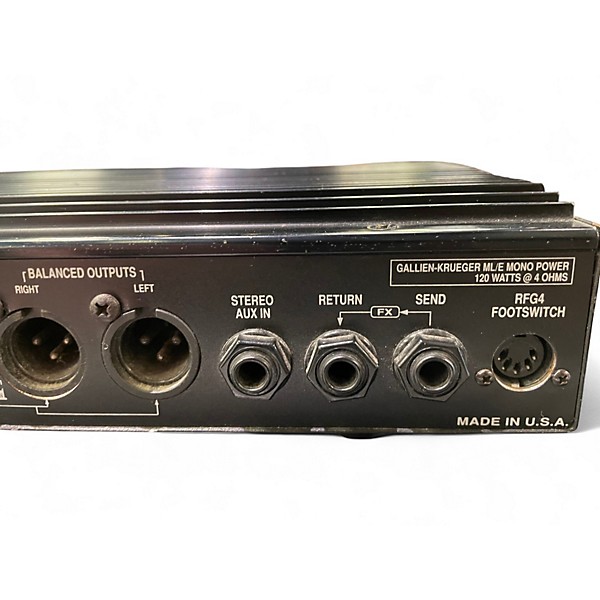 Vintage 1995 Gallien-Krueger MLE Solid State Guitar Amp Head